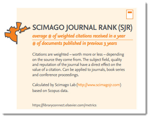 Scimago journal rankings